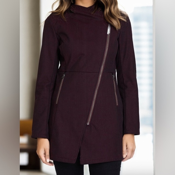 Mia Melon Eggplant Lightweight Houston Jacket - Picture 8 of 9